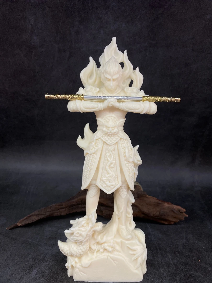 【黑悟空】创意手把件佛首观音头人物佛像文玩汽车挂件装饰