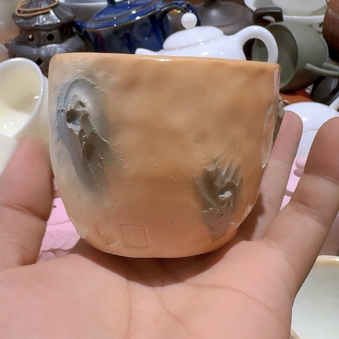 瑕疵茶具。介意勿拍