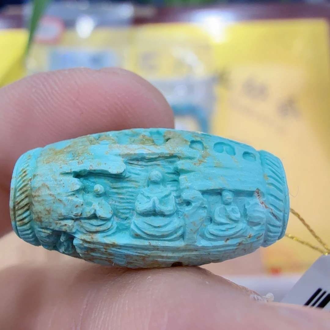 绿松石未镶嵌配饰