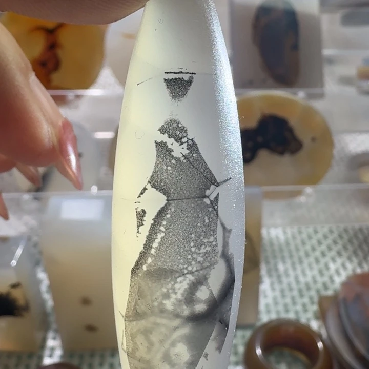 玛瑙/玉髓未镶嵌项链