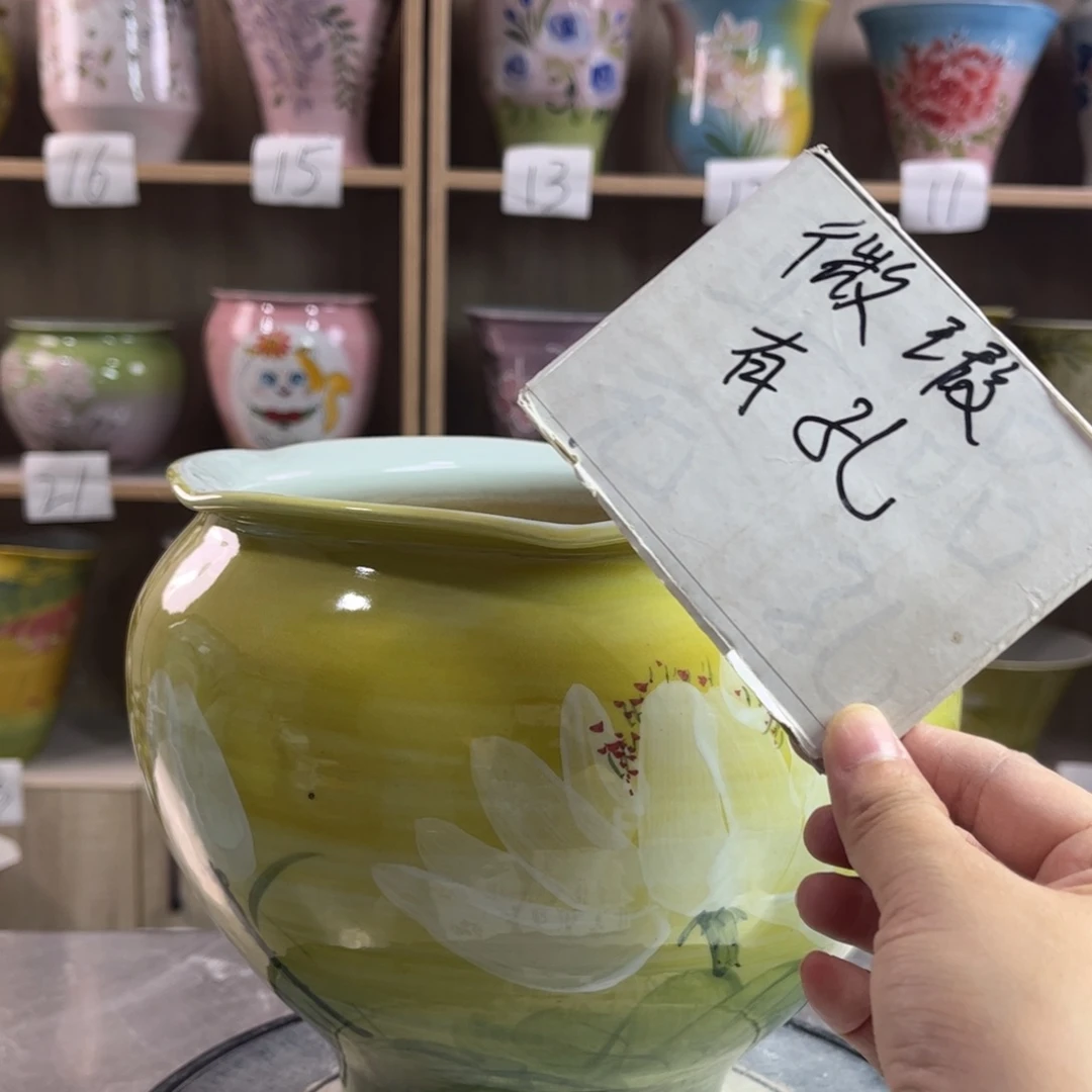 景德镇陶瓷花盆花盆