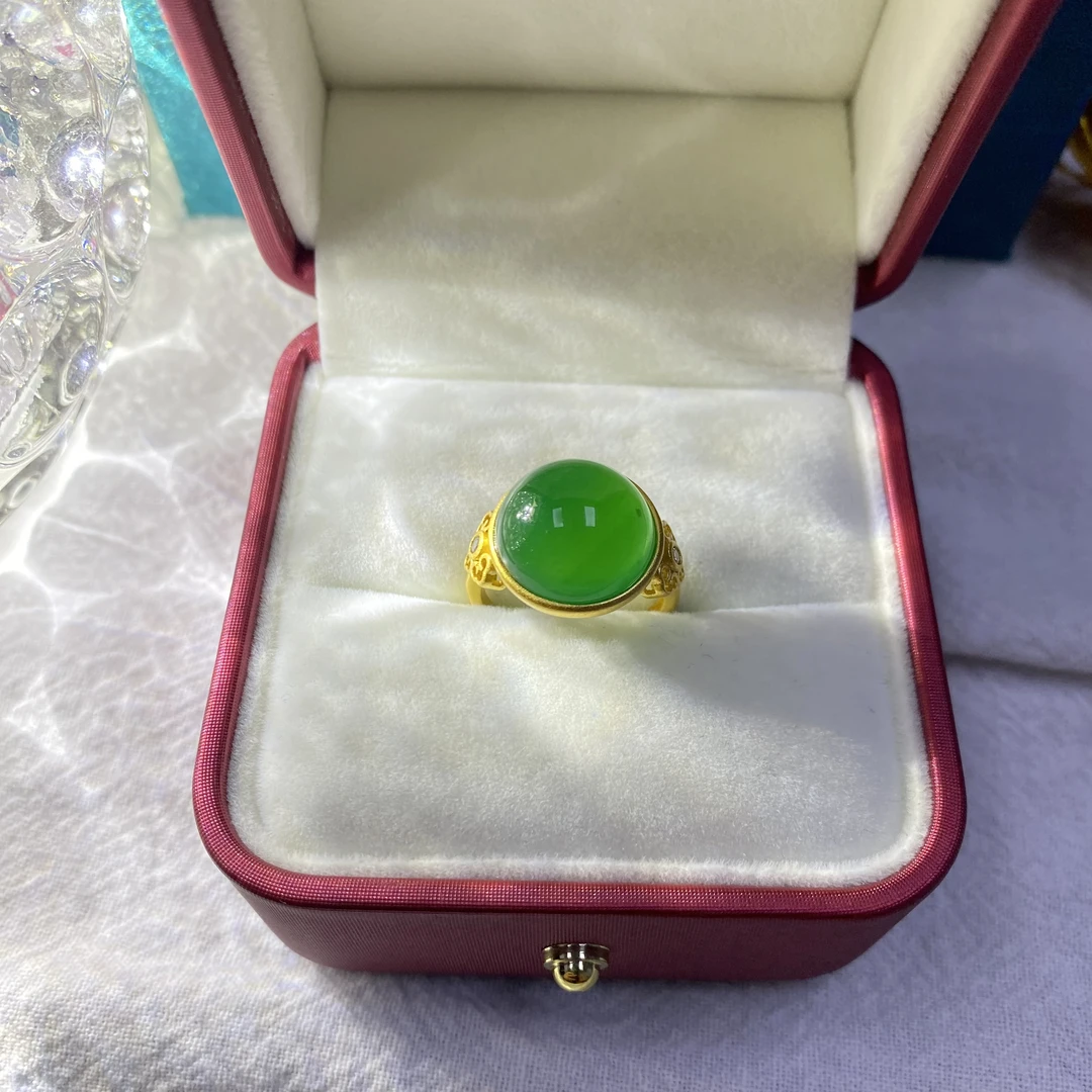 【尚美高端】绿野仙踪绿色戒指ZF 6804