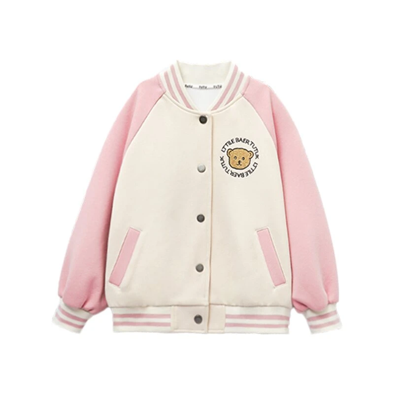 棒球服2024秋装新款儿童韩系外套童装百搭衣24CR496