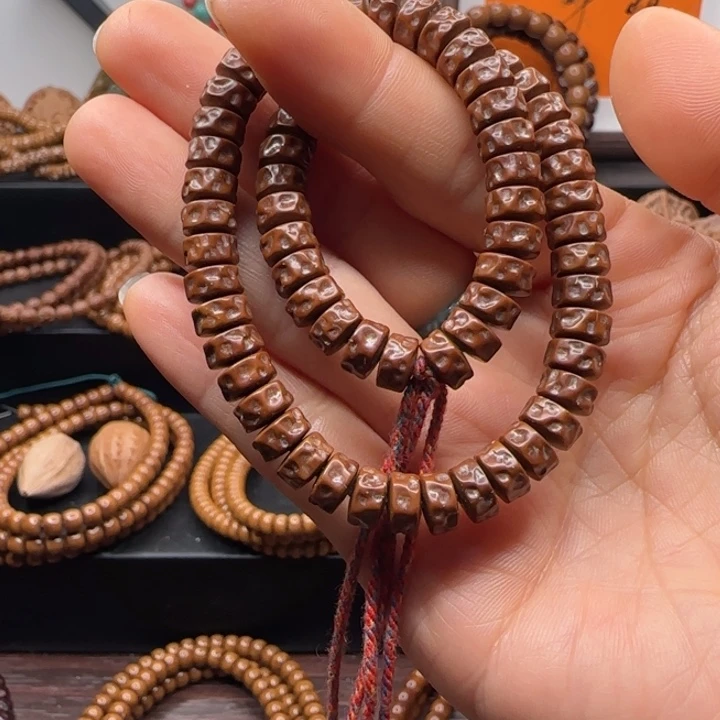 小***明手串紫金鼠7*4纯肉无相手串