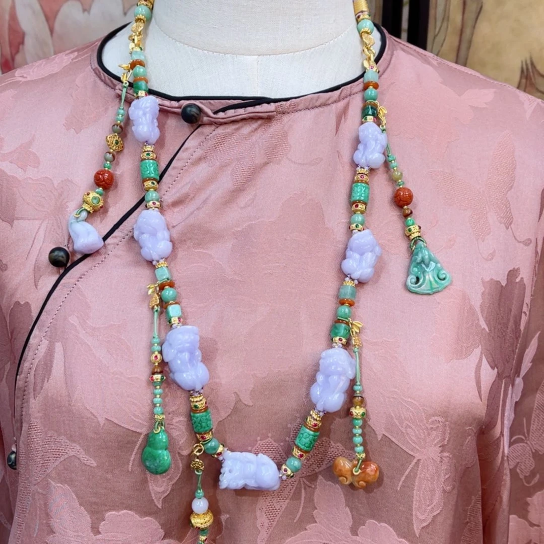 翡翠颈饰合金48小时鉴赏期