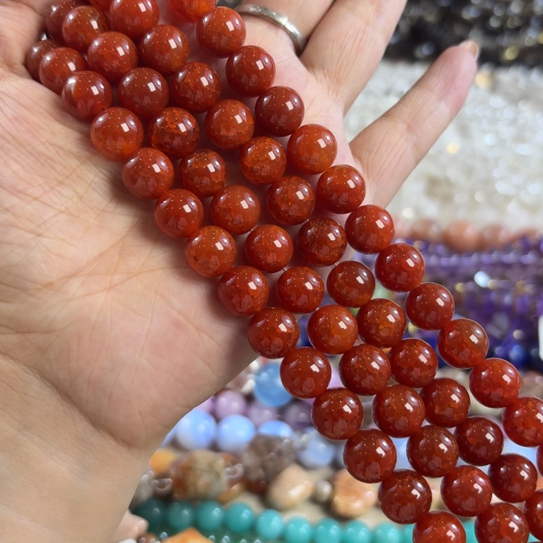 玛瑙/玉髓未镶嵌珠宝半成品龙鳞玛瑙卡10