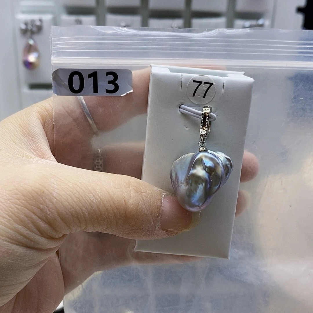 颈饰合金淡水珍珠