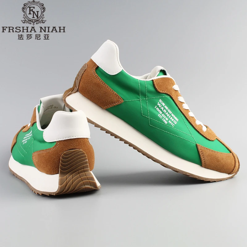 法莎尼亚男鞋秋季新款男士轻奢风潮鞋阿甘鞋潮男士轻奢阿甘鞋