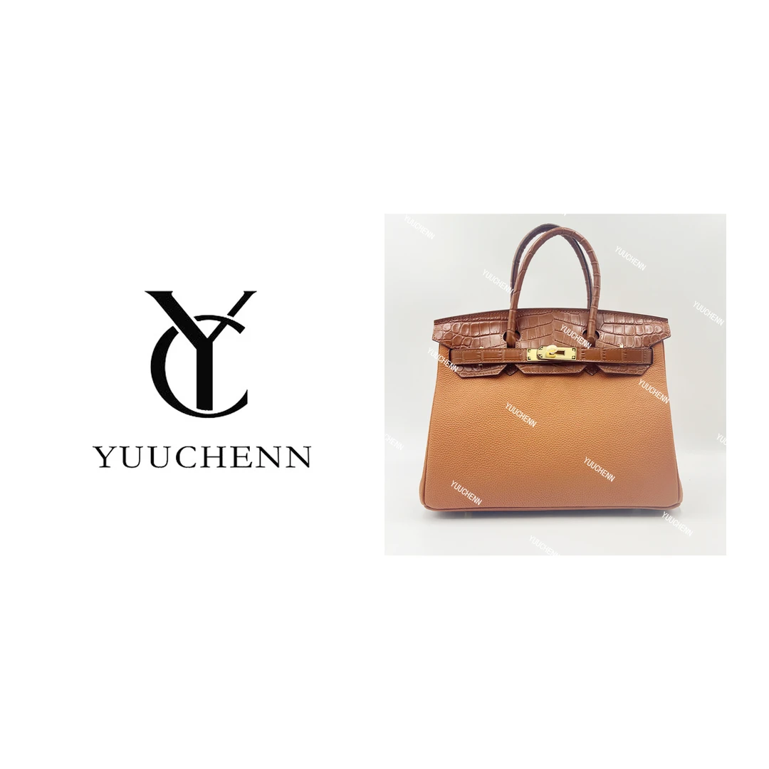 YUUCHENN【birkin】进口togo牛皮 30cm焦糖金棕色 HH3025