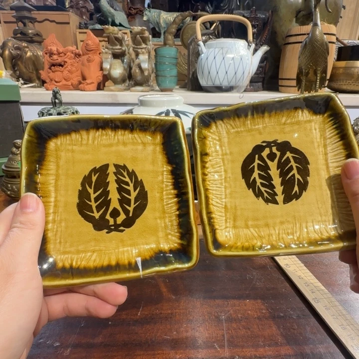 茶盏古古回流瓷器摆件5