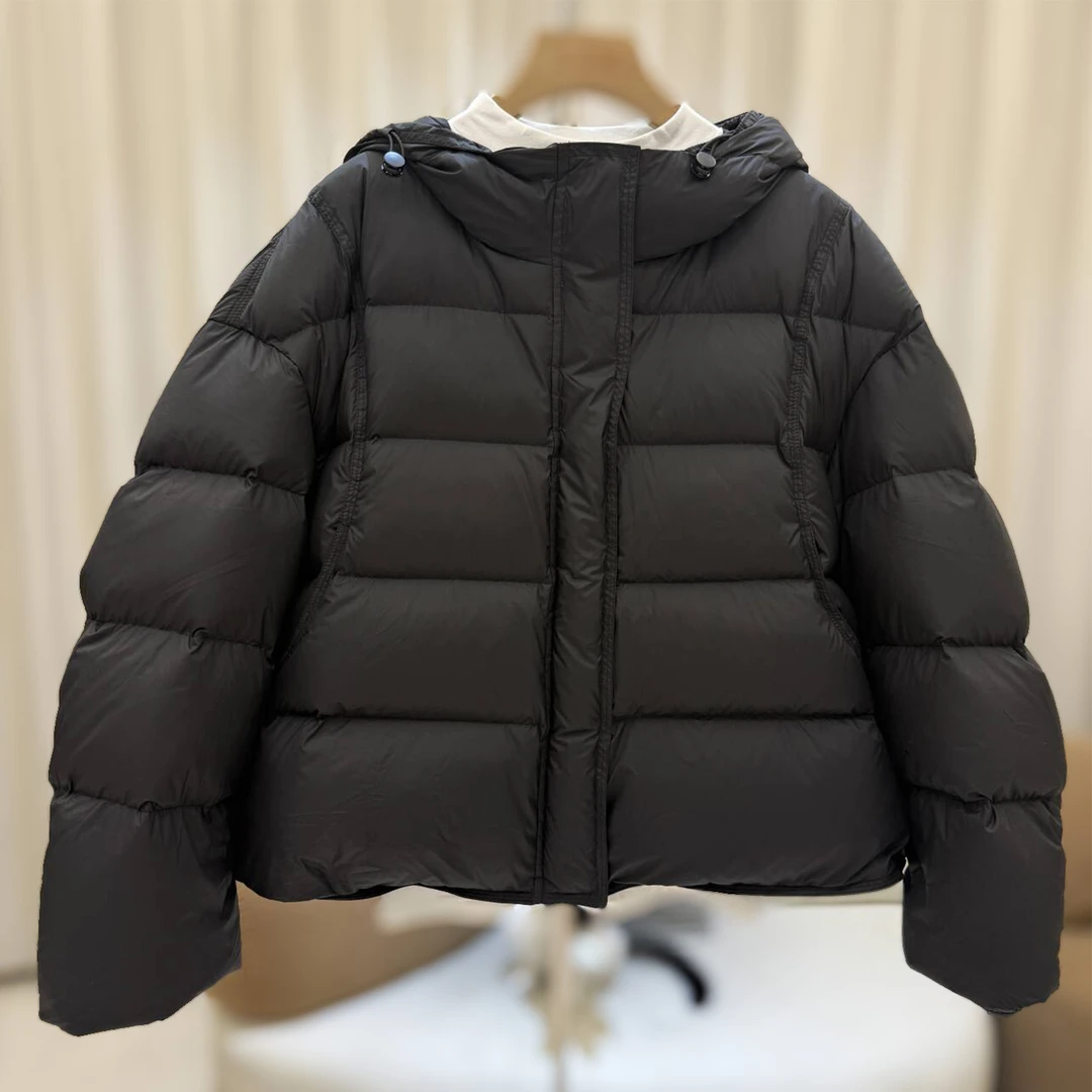 zaw大码女装显瘦羽绒服冬季白鸭绒胖mm面包服羽绒外套/25490