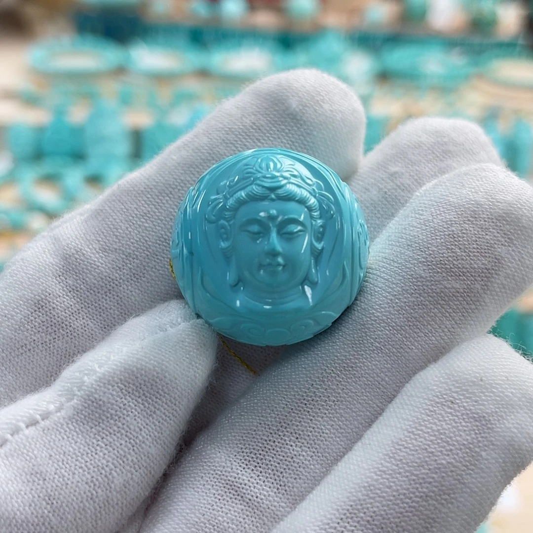 绿松石珠宝奇石未镶嵌