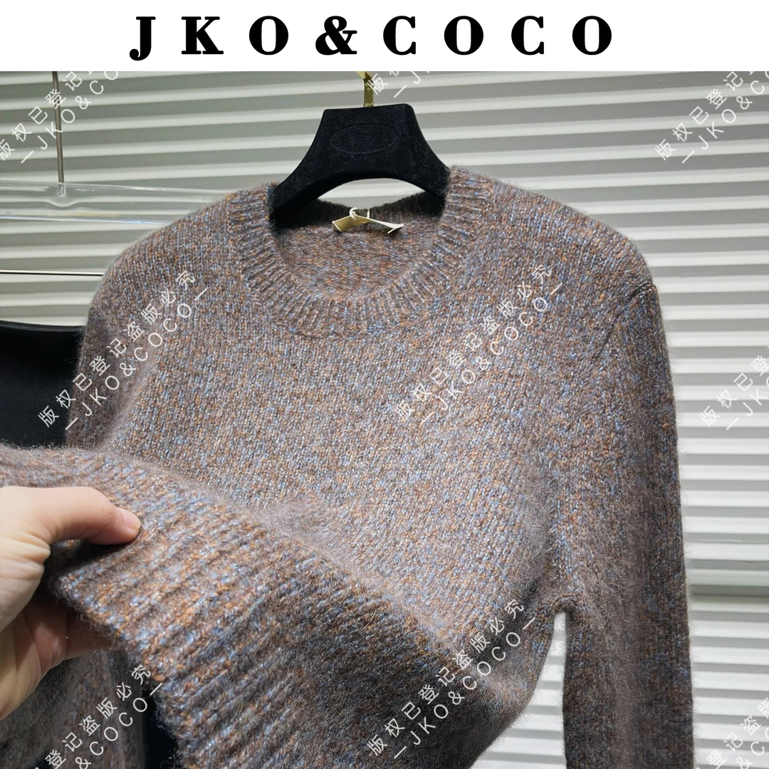 JKO&COCO【迷醉森林】加厚保暖系列 羊绒羊毛混纺 轻奢百搭 针织衫