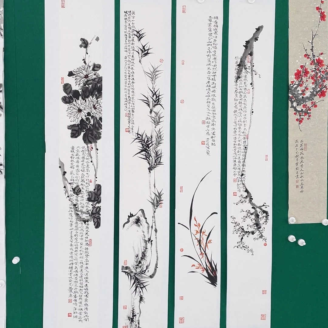 国画郑汝涛国画作品欣赏