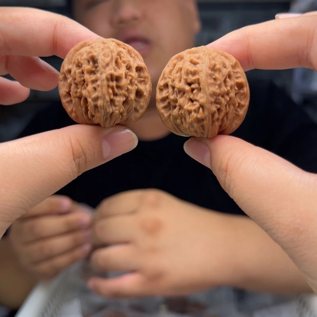 文玩核桃把件36四座楼全品