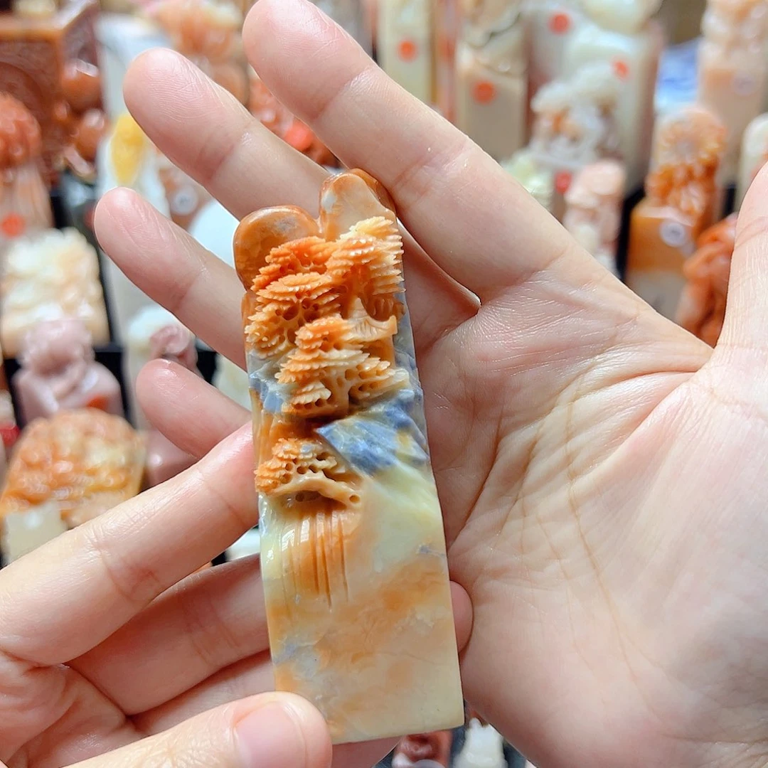 昌化石印石克*包刻字