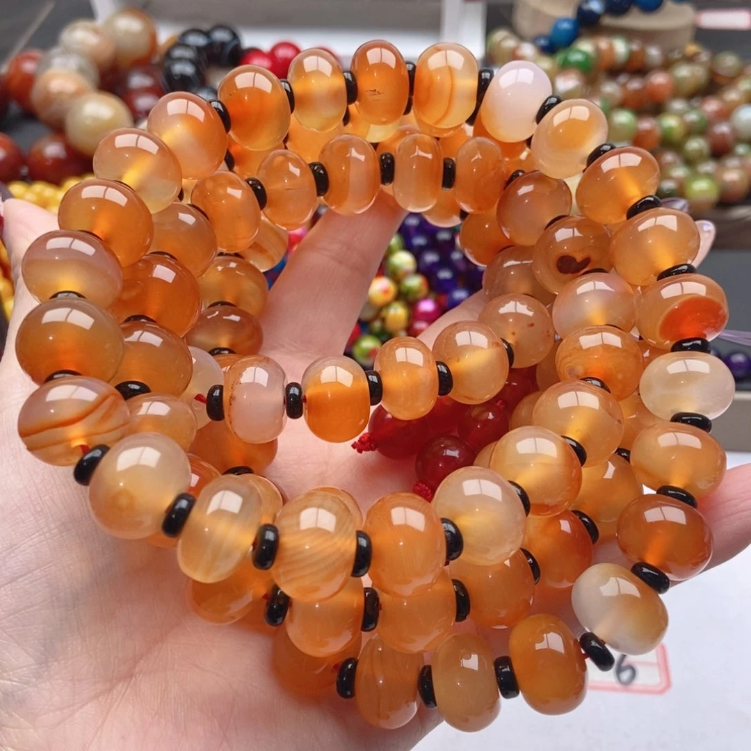 【闪购商品】玛瑙/玉髓手链未镶嵌梦*