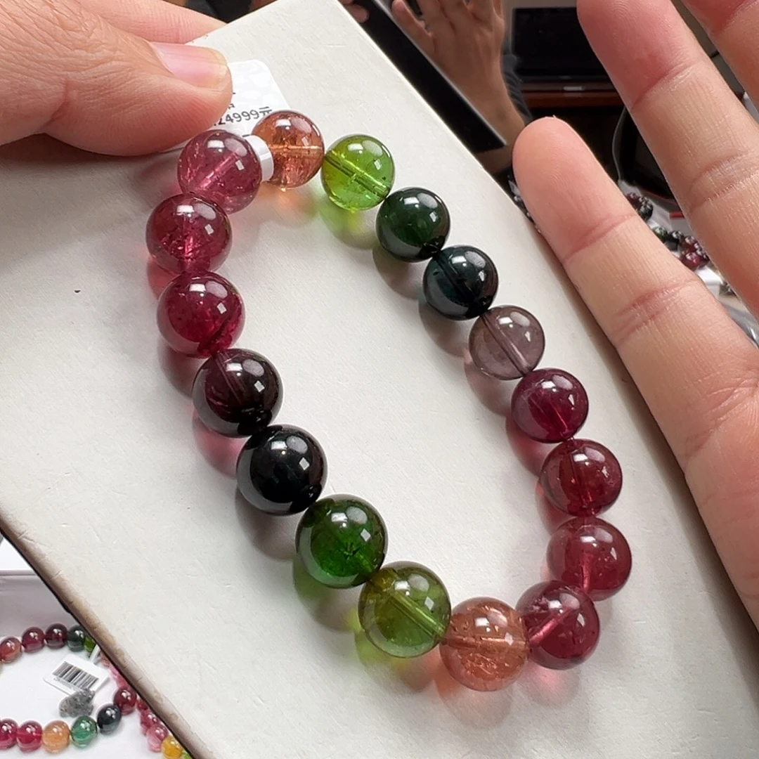 手串未镶嵌碧玺12mmmmmmmmmm