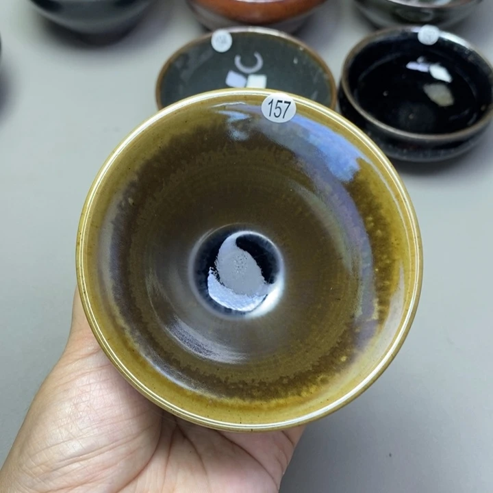 茶盏建窑建盏主人杯