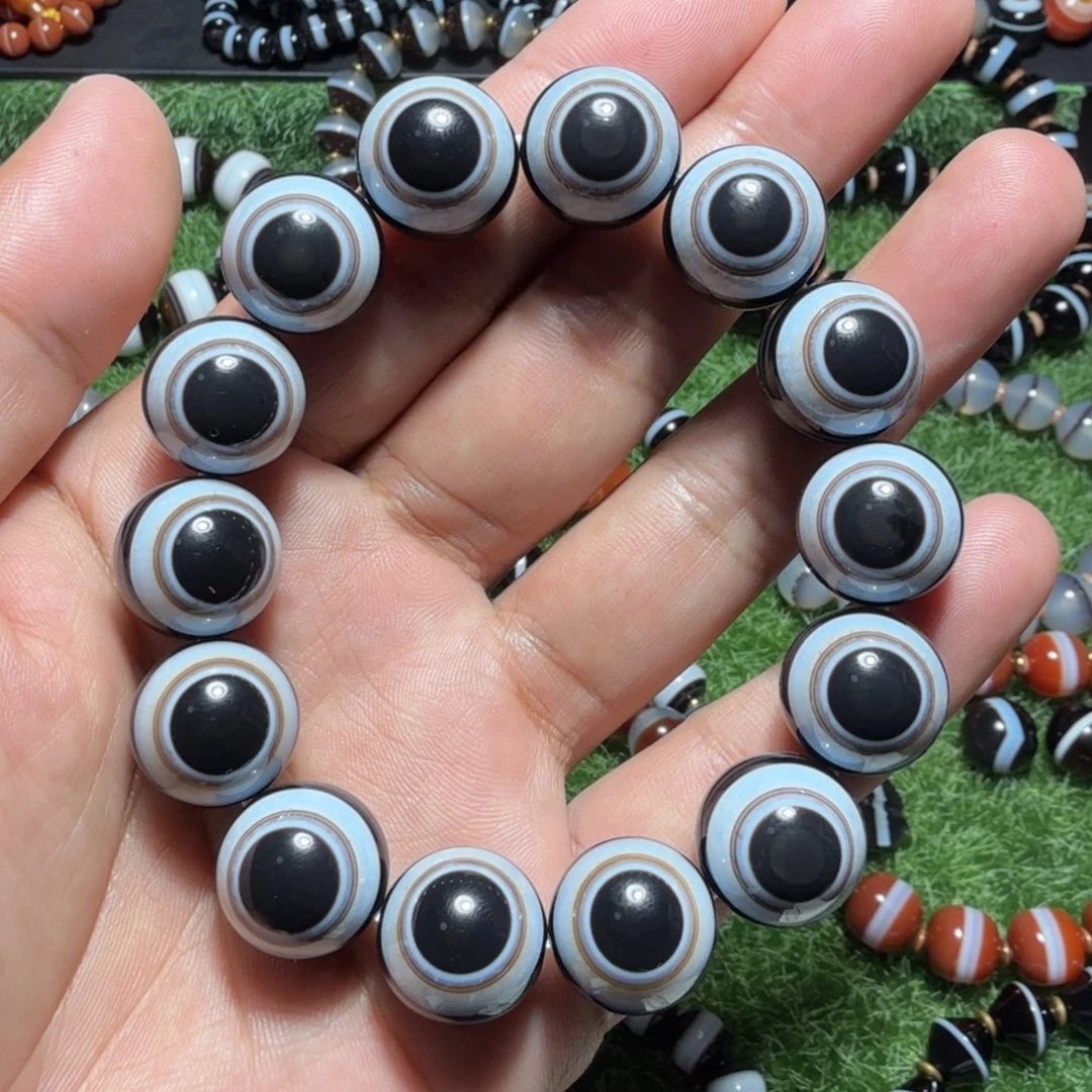 玛瑙/玉髓未镶嵌天然一线药师16