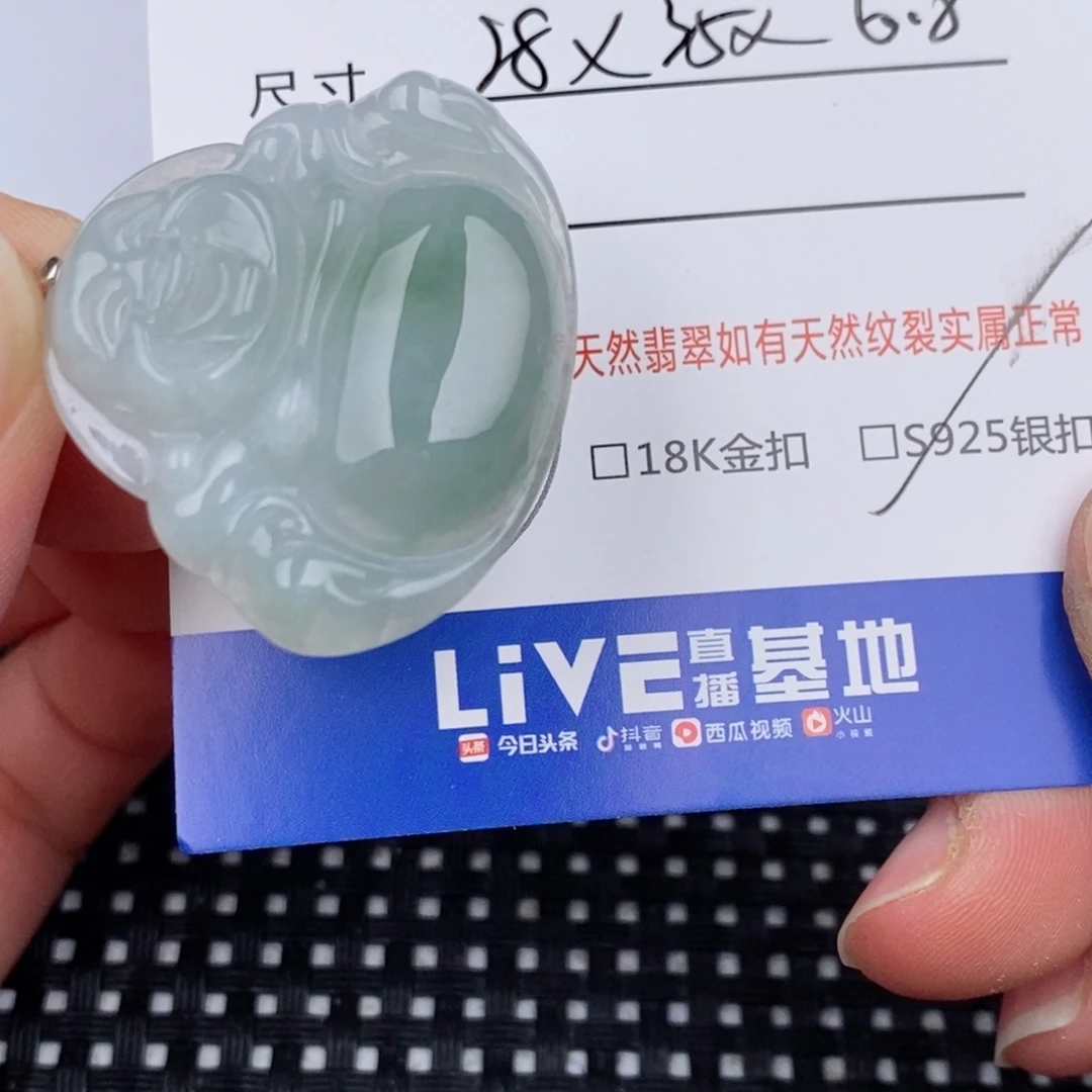 翡翠银S925镶嵌颈饰