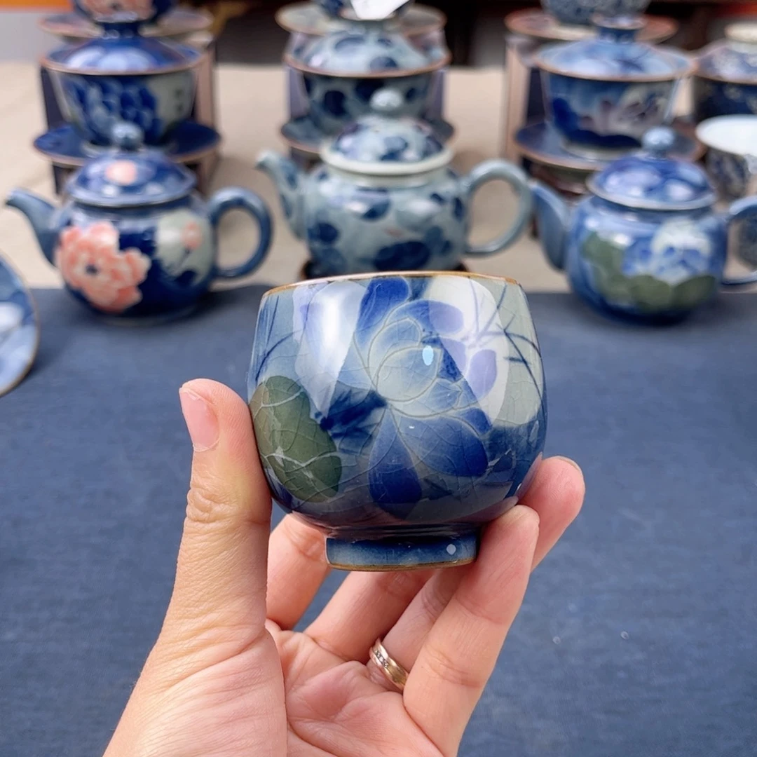 杯景德镇手绘手工茶具