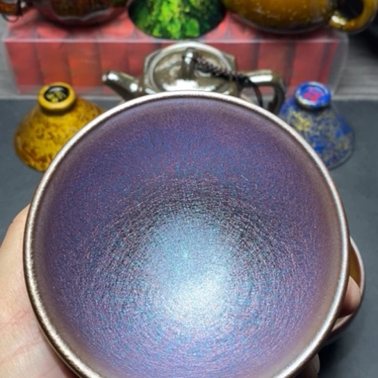 茶盏建盏主人杯茶壶盖碗品茗杯