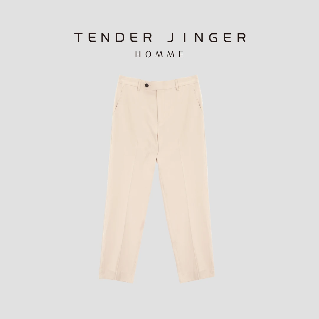Tender Jinger【男士】夏秋日本东丽轻薄透气直筒休闲裤T57SAI18100