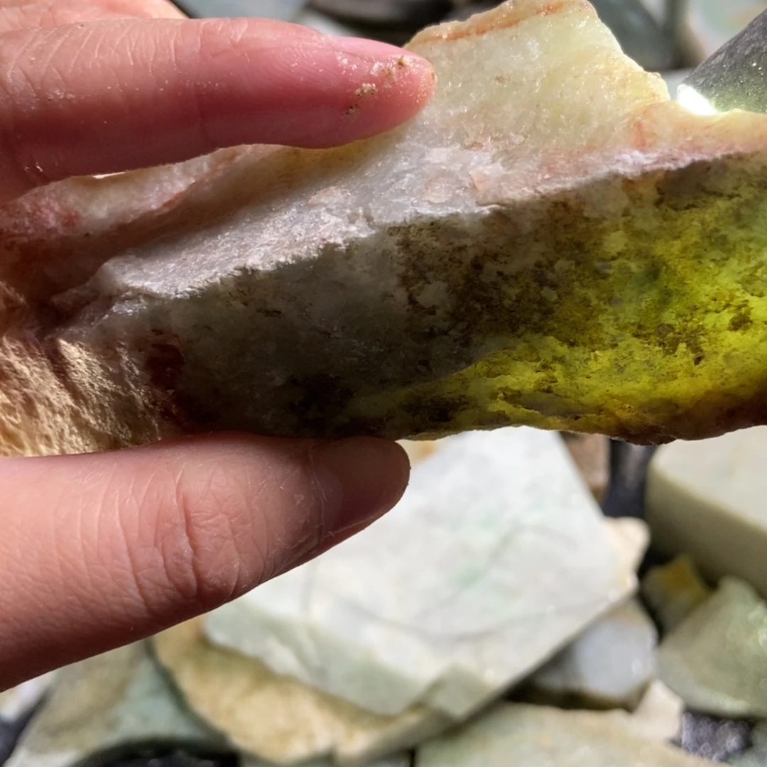 翡翠未镶嵌挂件天然翡翠