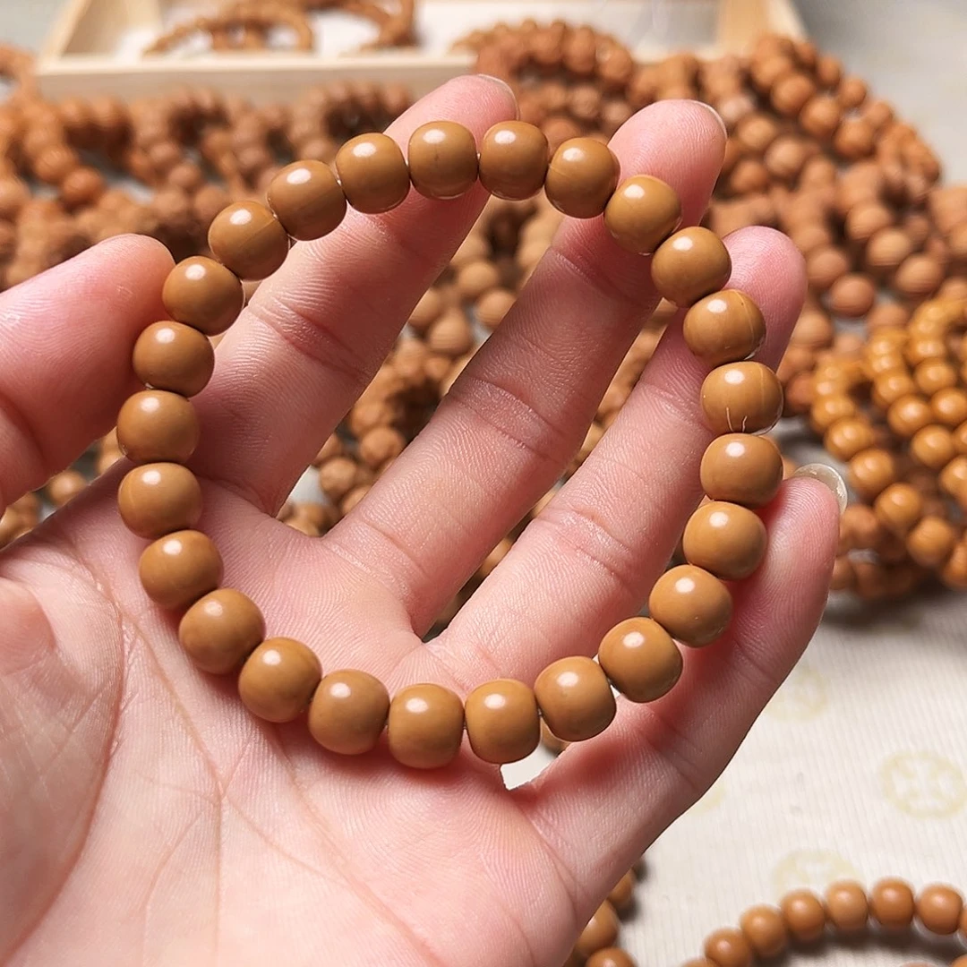 桃核手串返油无暇个别籽油点小老型（新手福利）