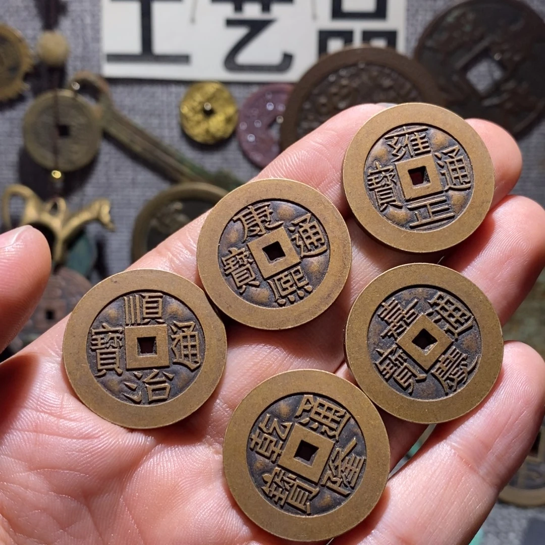 铜工艺品五帝雕母