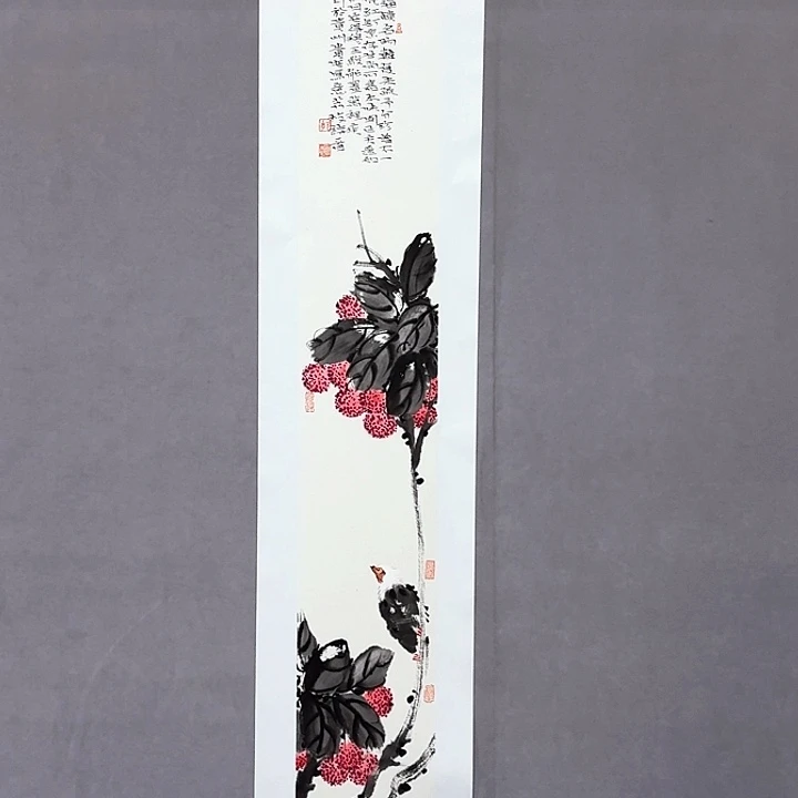 国画亲笔手绘放心去藏