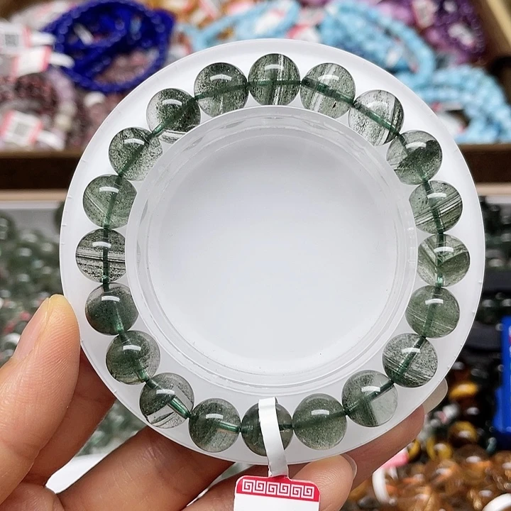 水晶手链未镶嵌绿幽灵9.6m