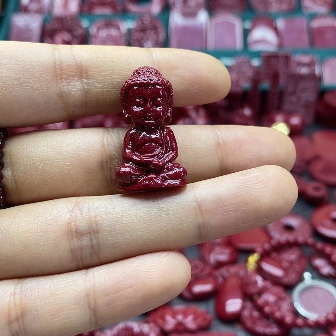 天然辰砂0000朱砂吊坠