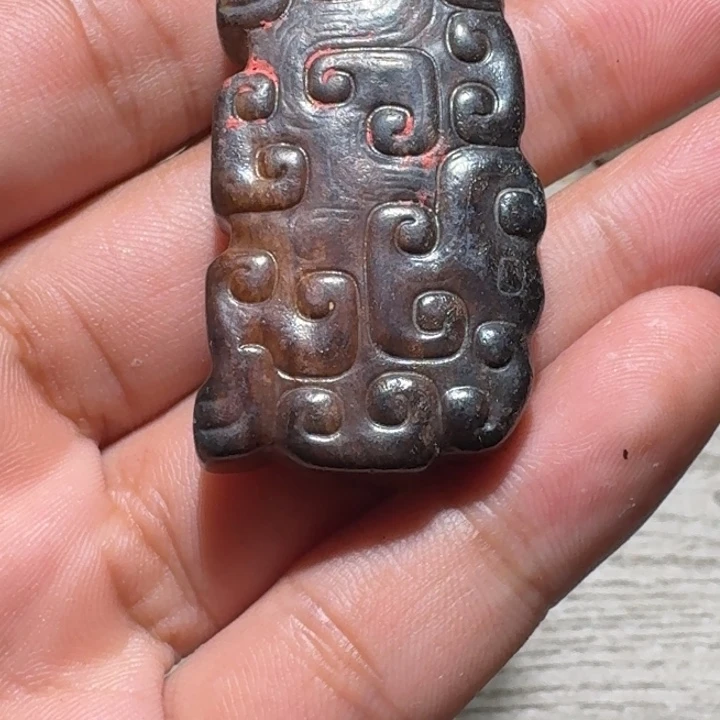 老***张和田玉（糖玉）未镶嵌挂件