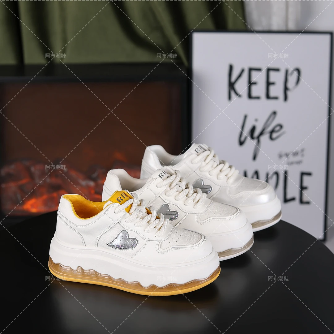 【RIELOV●心动】 时尚厚底增高6cm潮流百搭女士休闲鞋51623