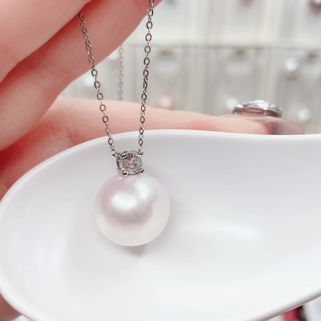 合金吊坠(赠链)淡水珍珠14