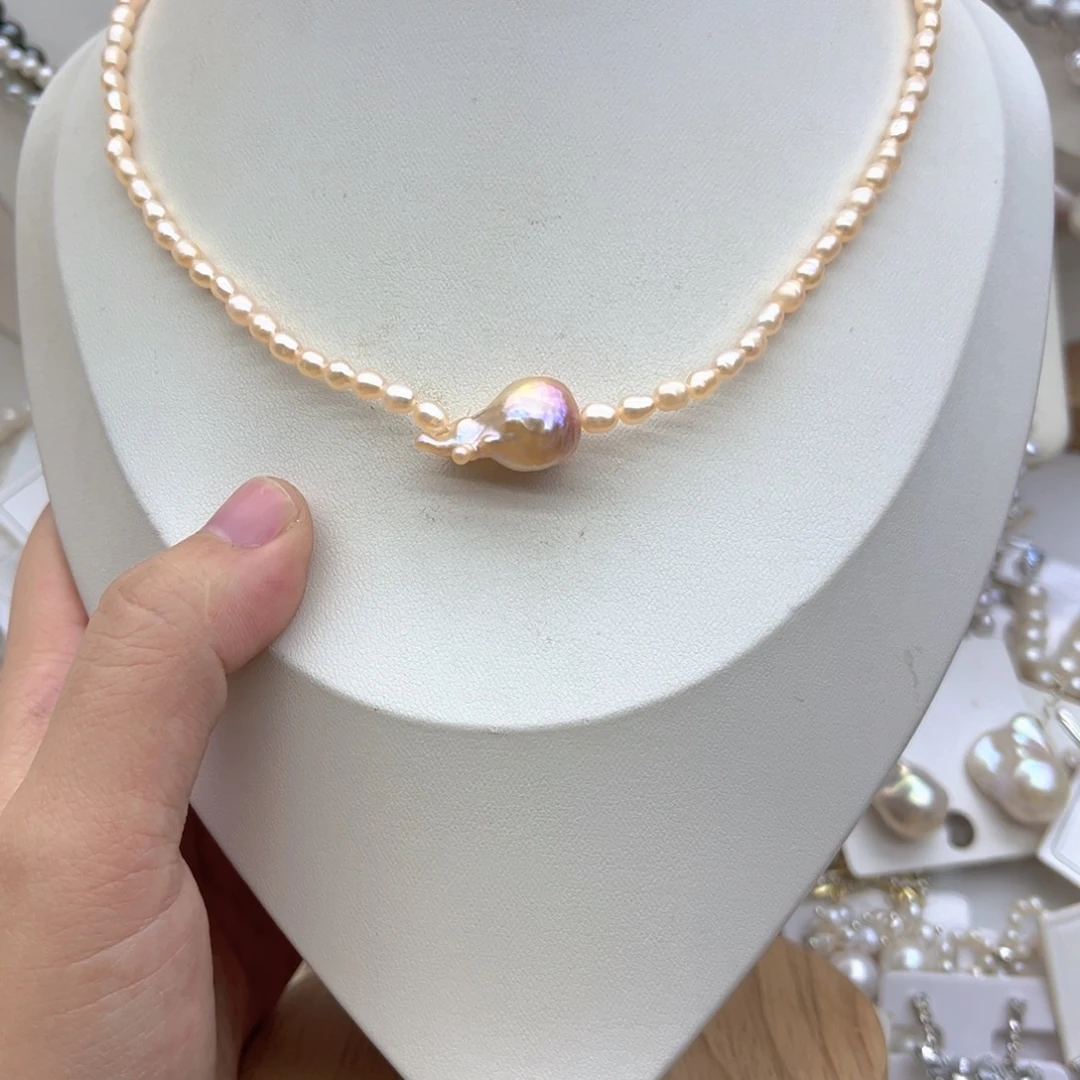 淡水珍珠未镶嵌颈饰