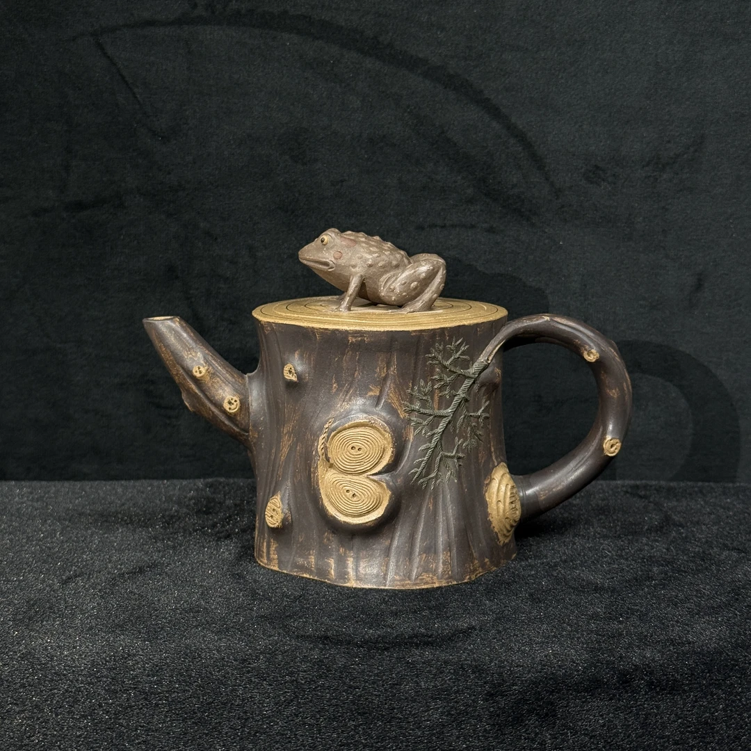 47/JR072/蒋蓉/紫砂壶树桩/