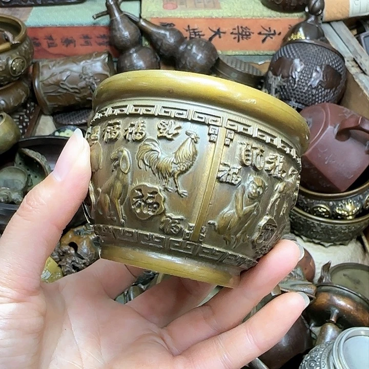 铜材质文玩客厅家具摆件