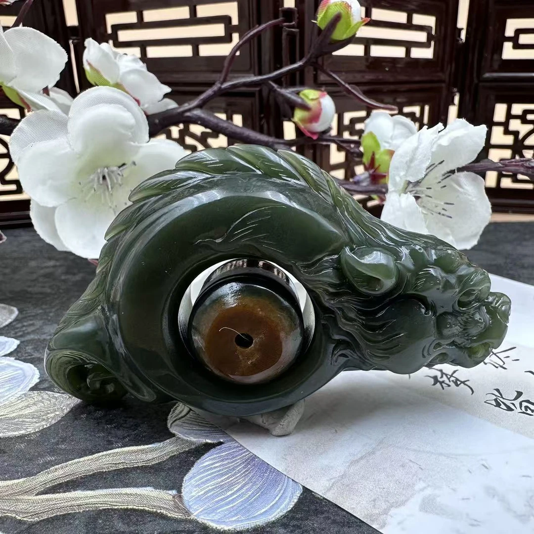 A744 和田玉手把件 YC686601263