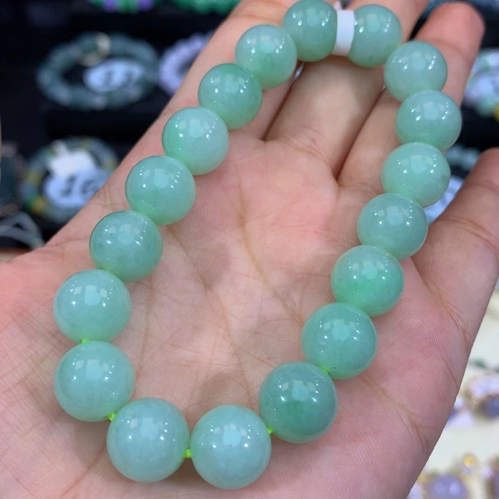未镶嵌手链翡翠翡翠
