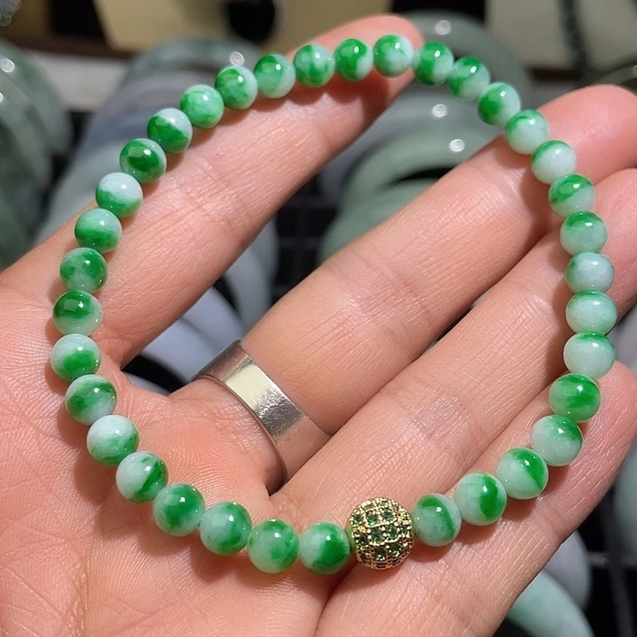 定制翡翠未镶嵌缅甸天然翡翠A货卡6