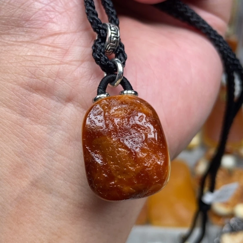 【闪购商品】未镶嵌颈饰琥珀