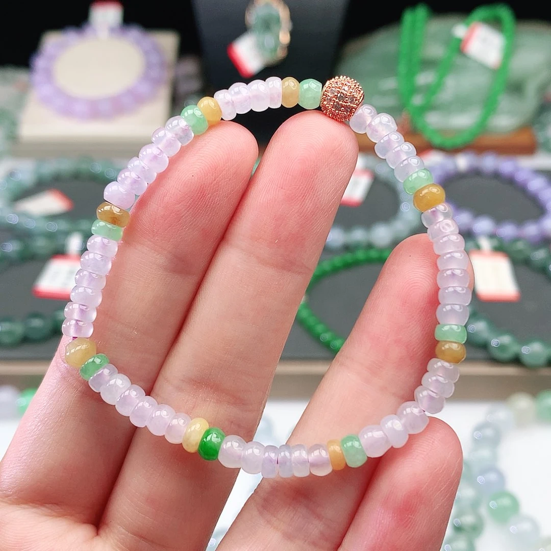 未镶嵌手链翡翠翡翠