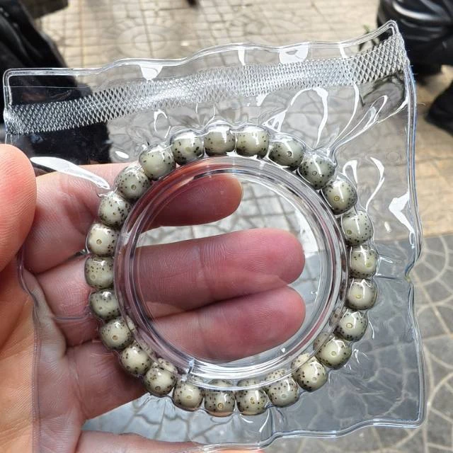【阿钰推荐】LY95749-星月菩提石玉料大眼睛手串-  尺寸8+mm-8+mm