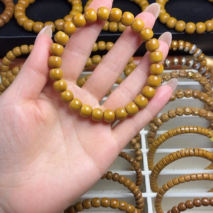 艳***紫金鼠手串实心鼠老型9