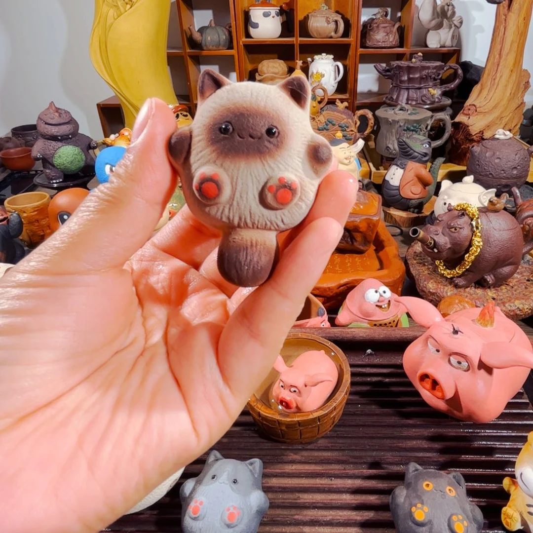 茶壶紫砂纯手工制作过程就是