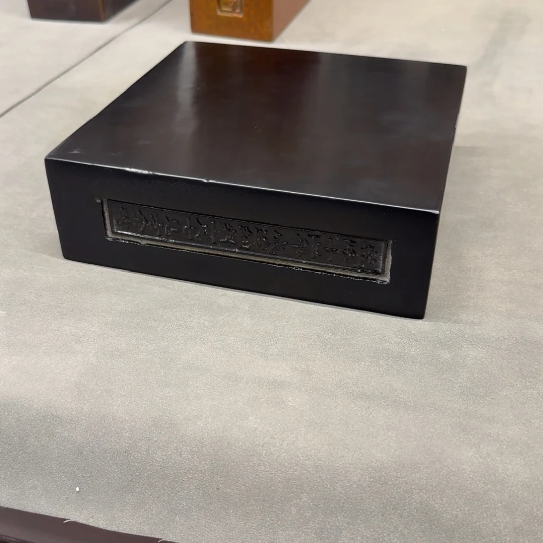 砖雕20-20-6 老料金砖 黑色