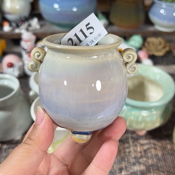 口5高7 手工花盆满30包邮